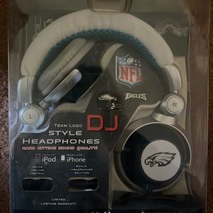 NFL Philadelphia Eagles DJ Style Headphones